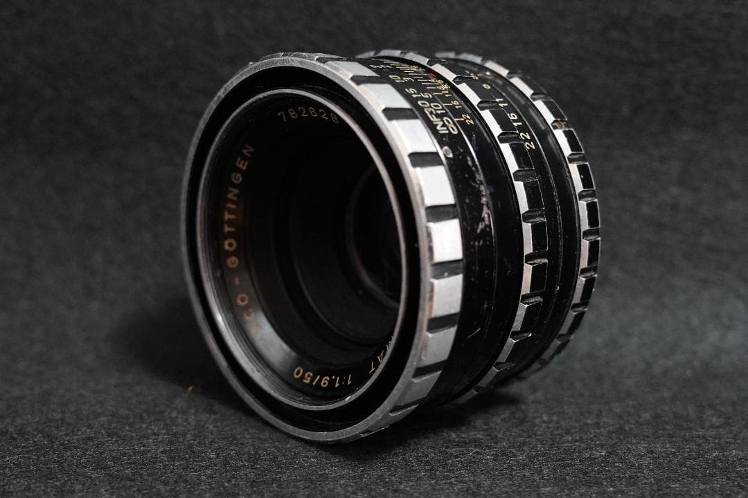 オールドレンズ ISCO-MAT 50mm f/1.9 SN:782628