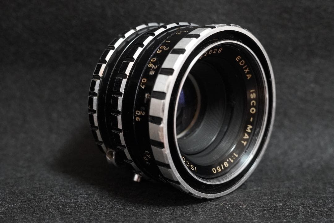 オールドレンズ ISCO-MAT 50mm f/1.9 SN:782628