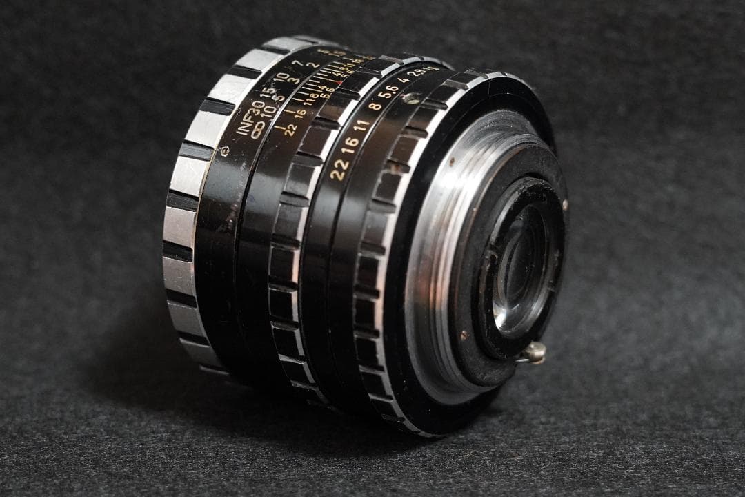 オールドレンズ ISCO-MAT 50mm f/1.9 SN:782628