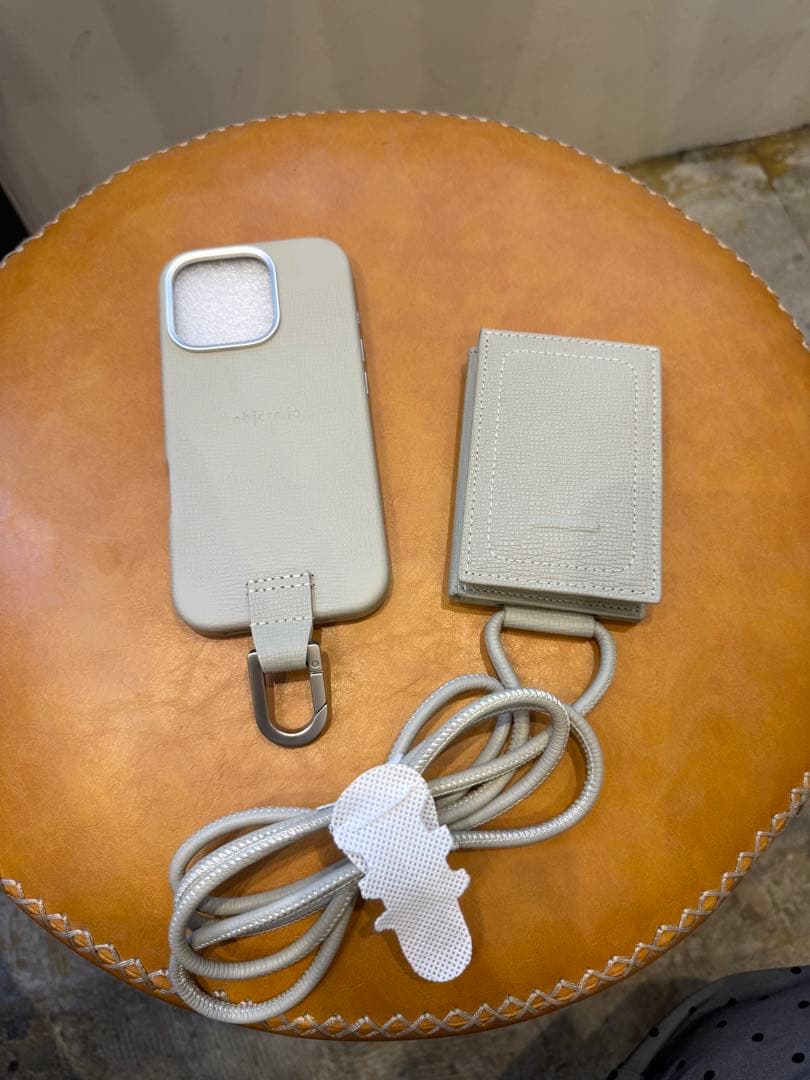 ★値下★objcts.io 16pro ケース　ウォレットセット