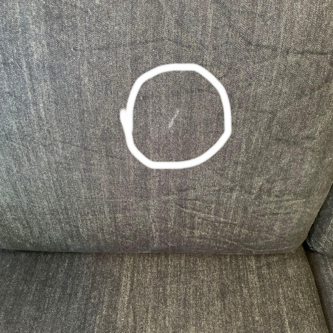 無印良品 リビングでもダイニングでもつかえるソファー×2