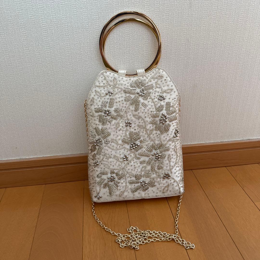 【Dorry Doll】2WAYリングハンドルビジューバッグ