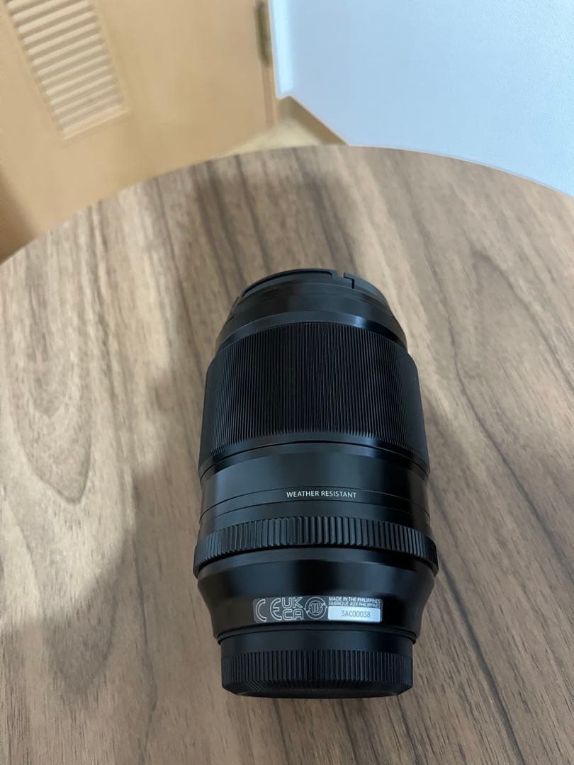 【美品】FUJIFILM XF90mmF2 R WR 保護フィルタ付