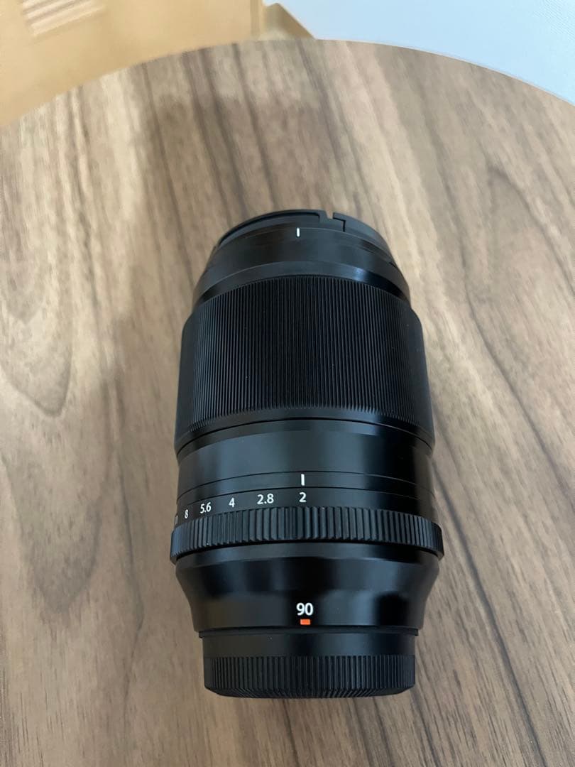 【美品】FUJIFILM XF90mmF2 R WR 保護フィルタ付