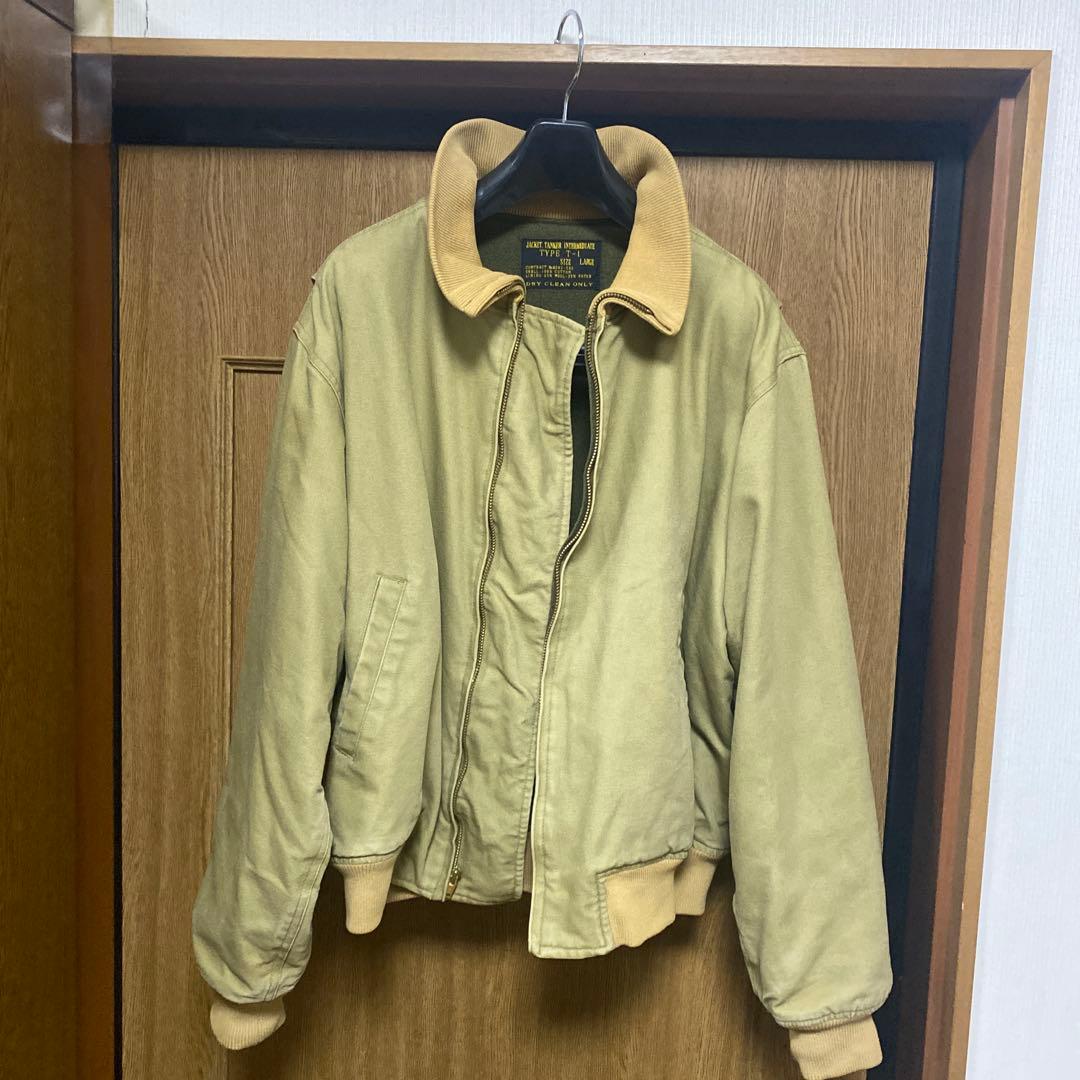 ミリタリージャケット　タンカースジャケット