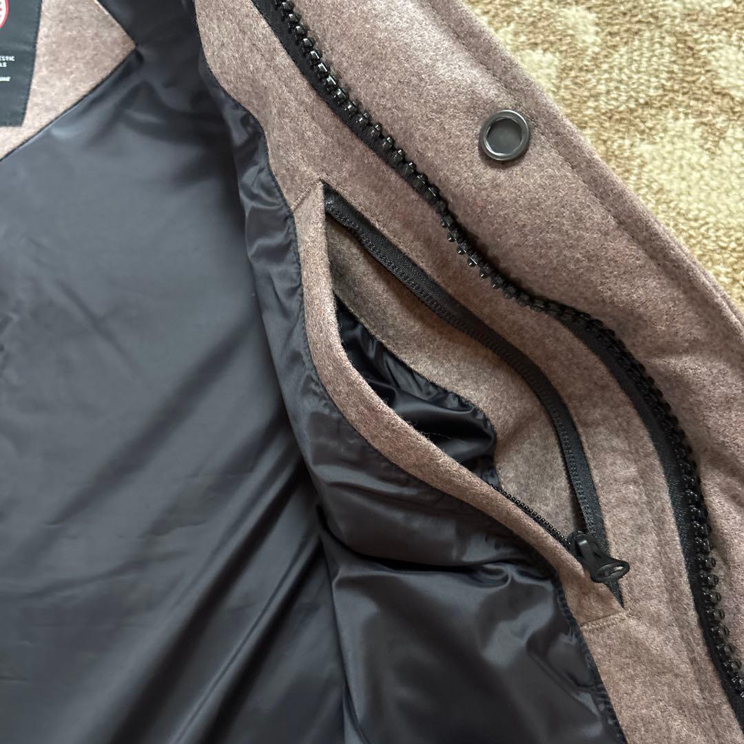   カナダグース ダウンベスト ウール