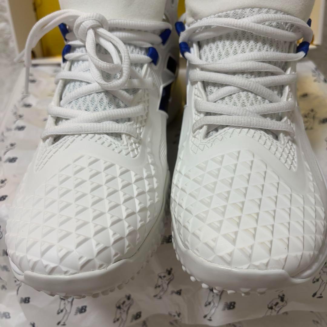 【新品未使用】ニューバランス 大谷翔平モデル　SO1 白×ドジャーブルー