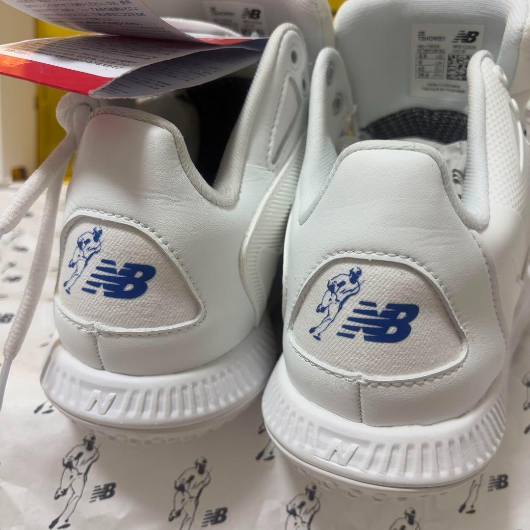 【新品未使用】ニューバランス 大谷翔平モデル　SO1 白×ドジャーブルー