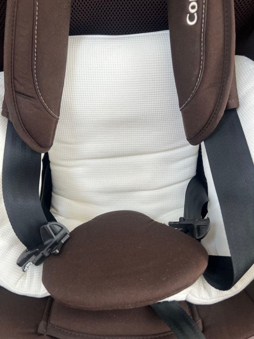 Combi 回転式　ISOFIX エッグショック チャイルドシート　1秒タオル