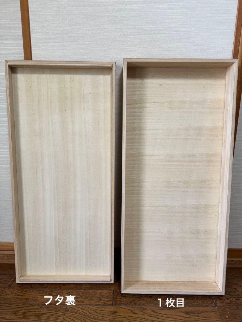 桐　押し入れ収納5段　キャスター付き