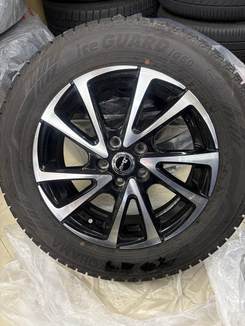 Yokohama 15インチ スタッドレスホイール4本セット