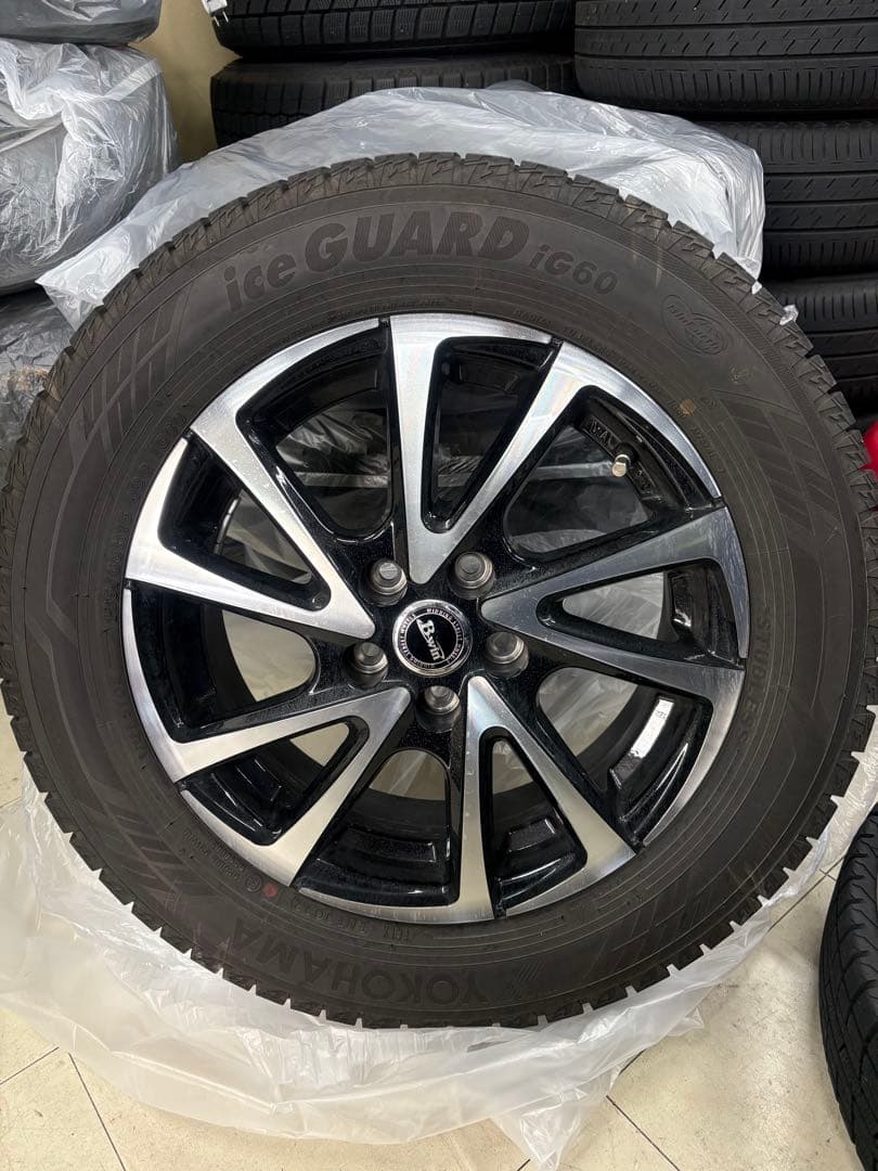 Yokohama 15インチ スタッドレスホイール4本セット