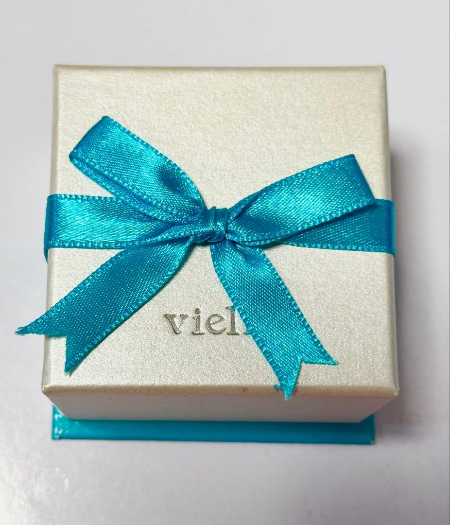 【美品】vielle 十字架ネックレス ダイヤモンド付き　K10純金