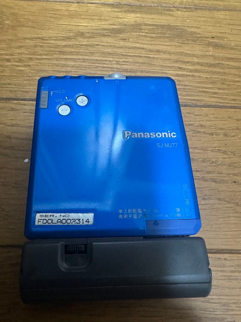 Panasonic ポータブルMDプレーヤー SJ-MJ77