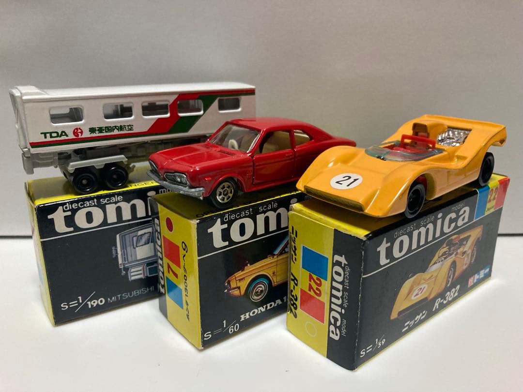 トミカ　黒箱　日本製　3台セット　まとめ売り