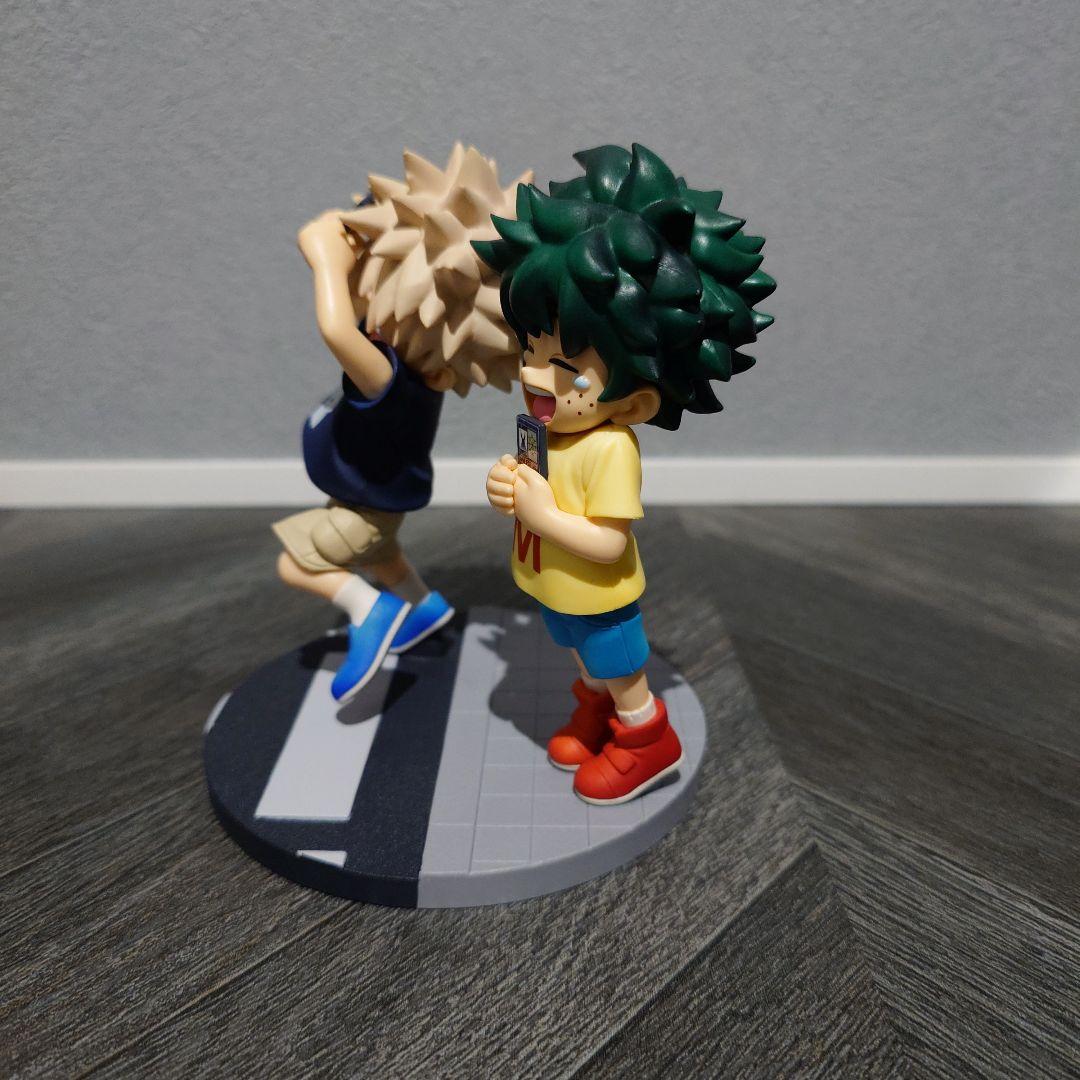 一番くじA賞デク、B賞勝己、D賞幼少期の2人 グランディスタオールマイト おまけ