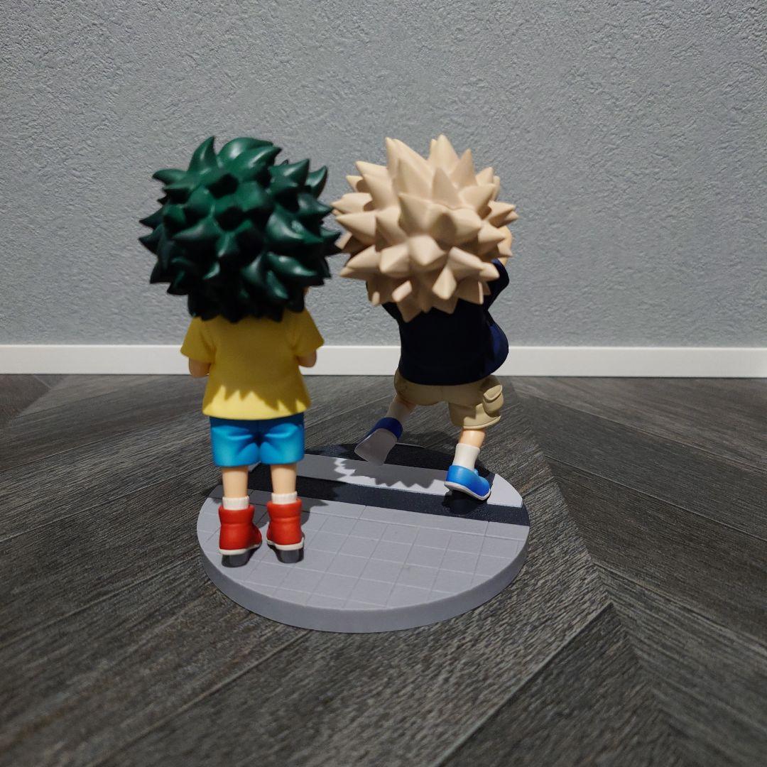 一番くじA賞デク、B賞勝己、D賞幼少期の2人 グランディスタオールマイト おまけ