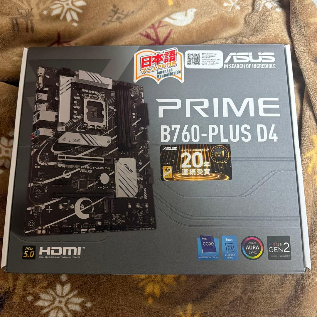 ASUS PRIME B760-PLUS D4 マザーボード