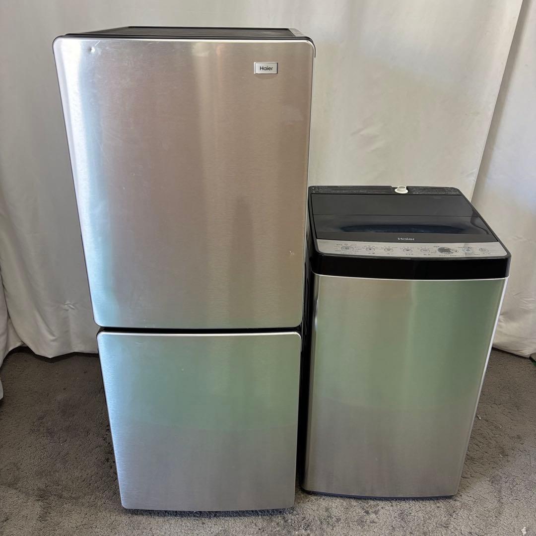 74⭕️冷蔵庫　洗濯機　Haier　一人暮らし　家電セット　安い　綺麗　設置無料