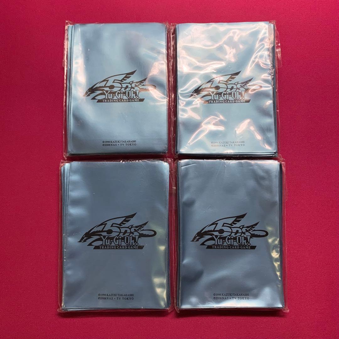 遊戯王 スリーブ 5D’s 水色 未開封 4個 tin 青