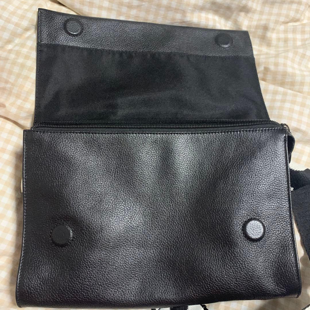 イアパピヨネ　ワイドテープ　ショルダーバッグ ボディバッグ　ダルメシアン