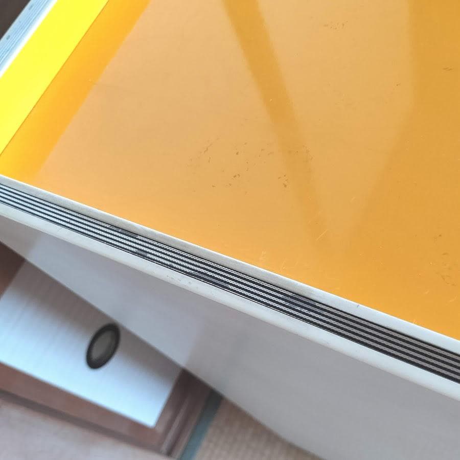 昭和レトロ　ポップ　チェスト　黄色 イエロー　5段