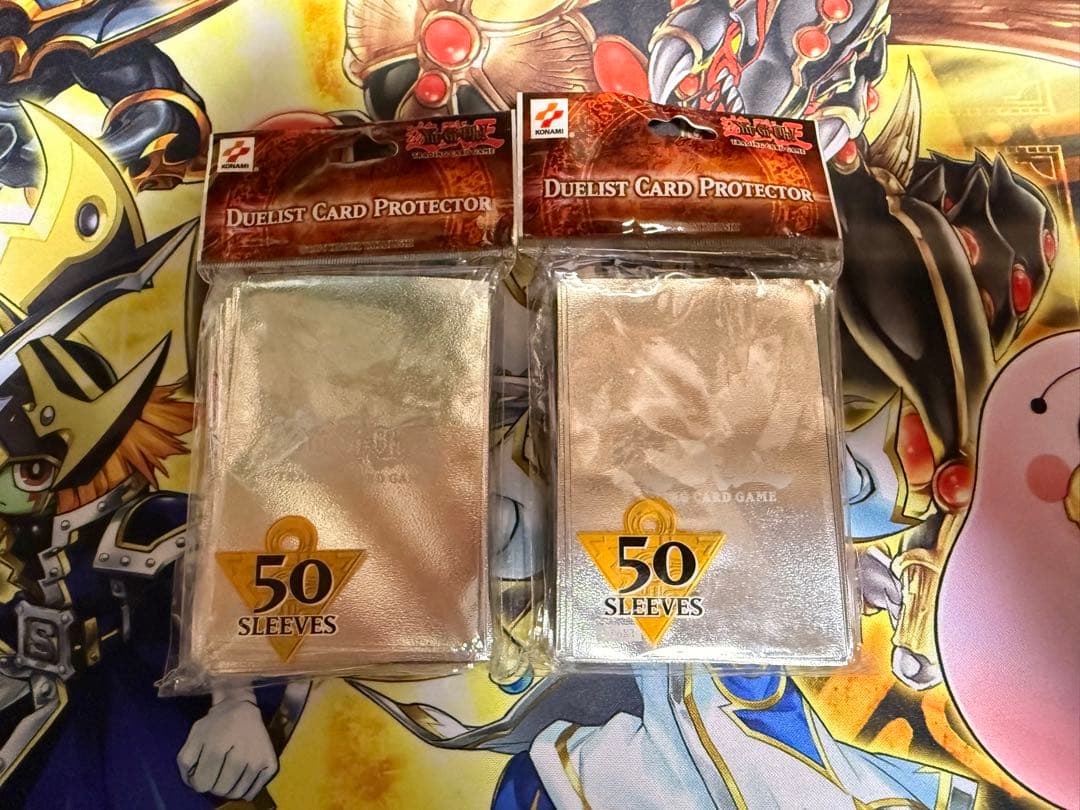 遊戯王 スリーブ アッパーデック 初期ロゴ銀 シルバー 未開封