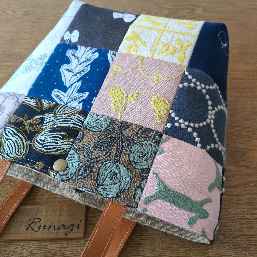 パッチワーク ハンドバッグ＊ミナペルホネン