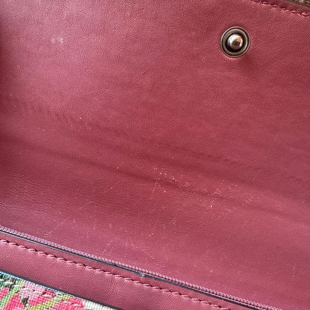 GUCCI 花柄長財布