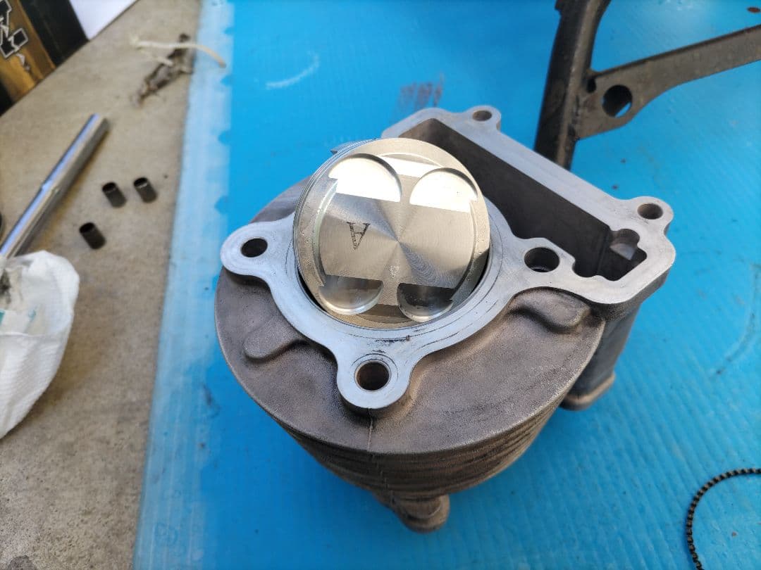 シグナスx　ボアアップ