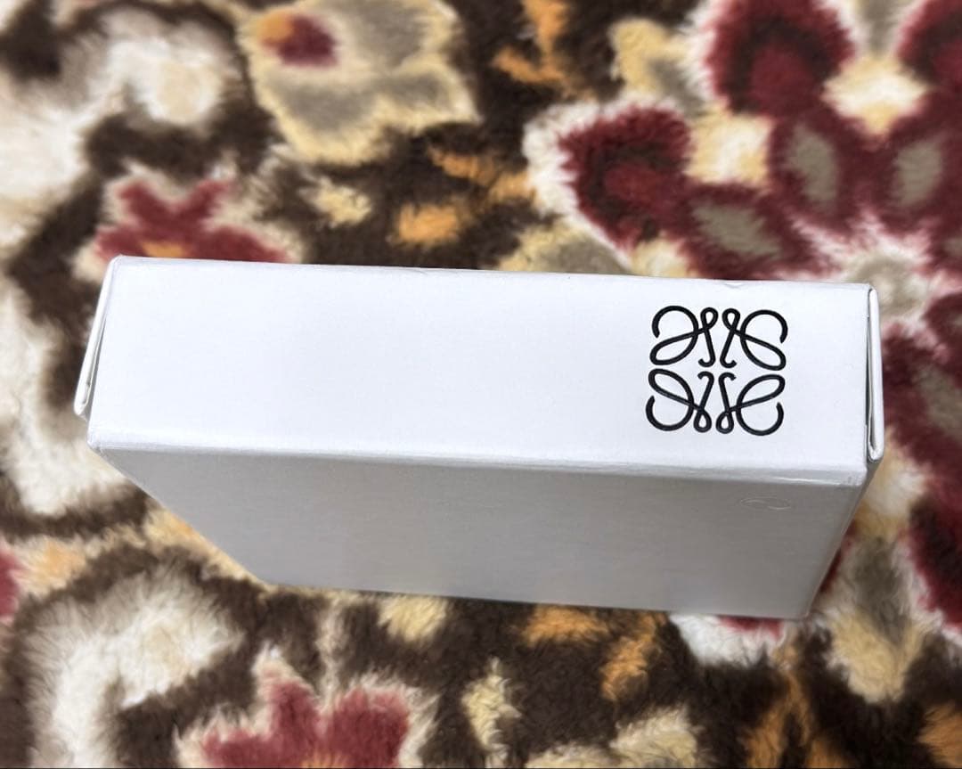 LOEWE ベルト ナロー アナグラム シルバー リバーシブル 茶色 黒