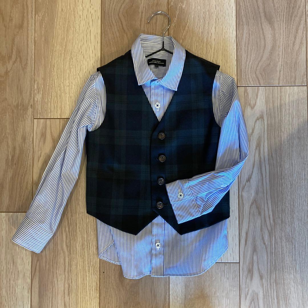 ユナイテッドアローズ　チェック スーツ 115cm