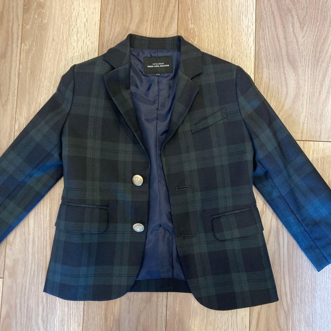 ユナイテッドアローズ　チェック スーツ 115cm