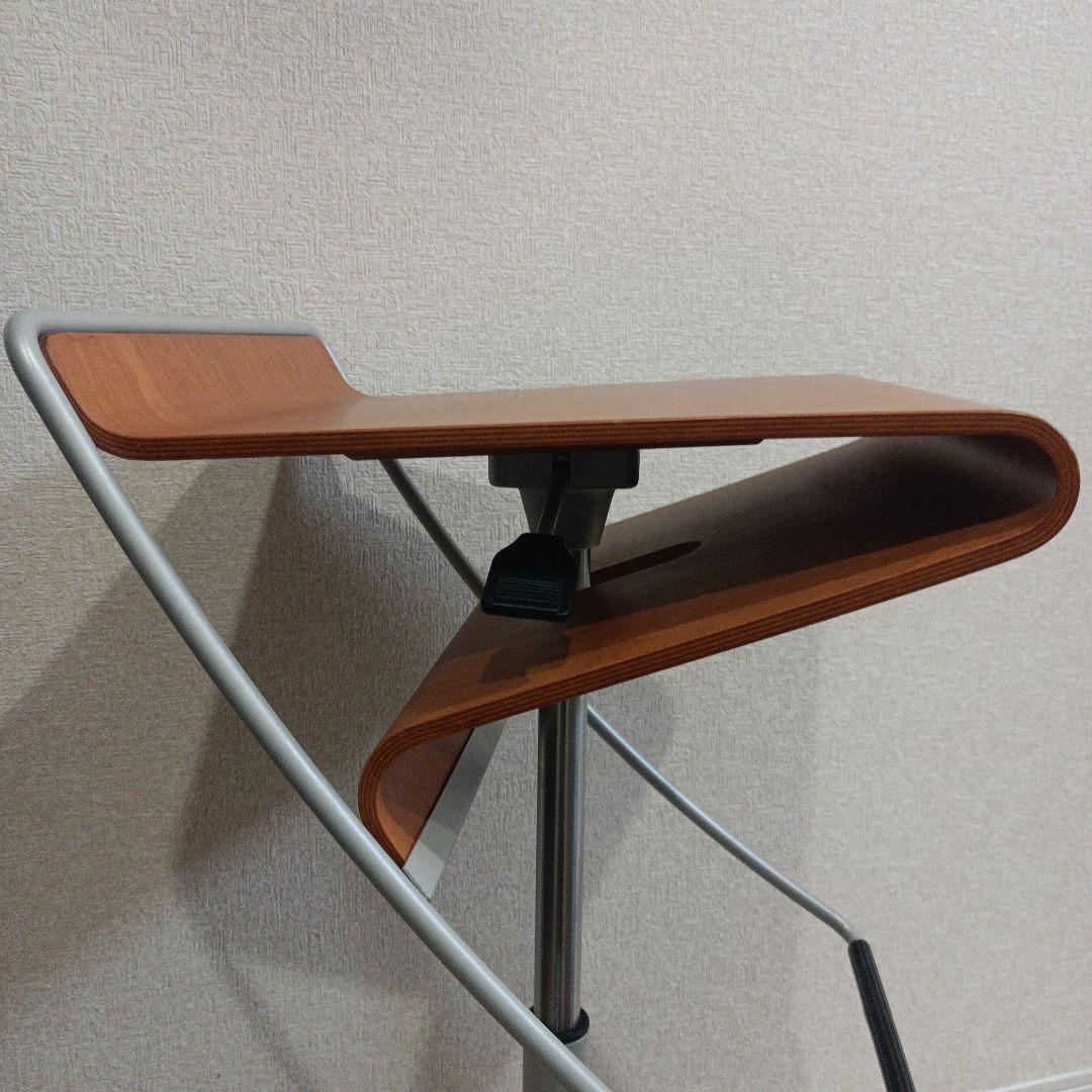 希少　イタリア製 昇降式ヴィンテージ カウンターチェア スツール プライウッド