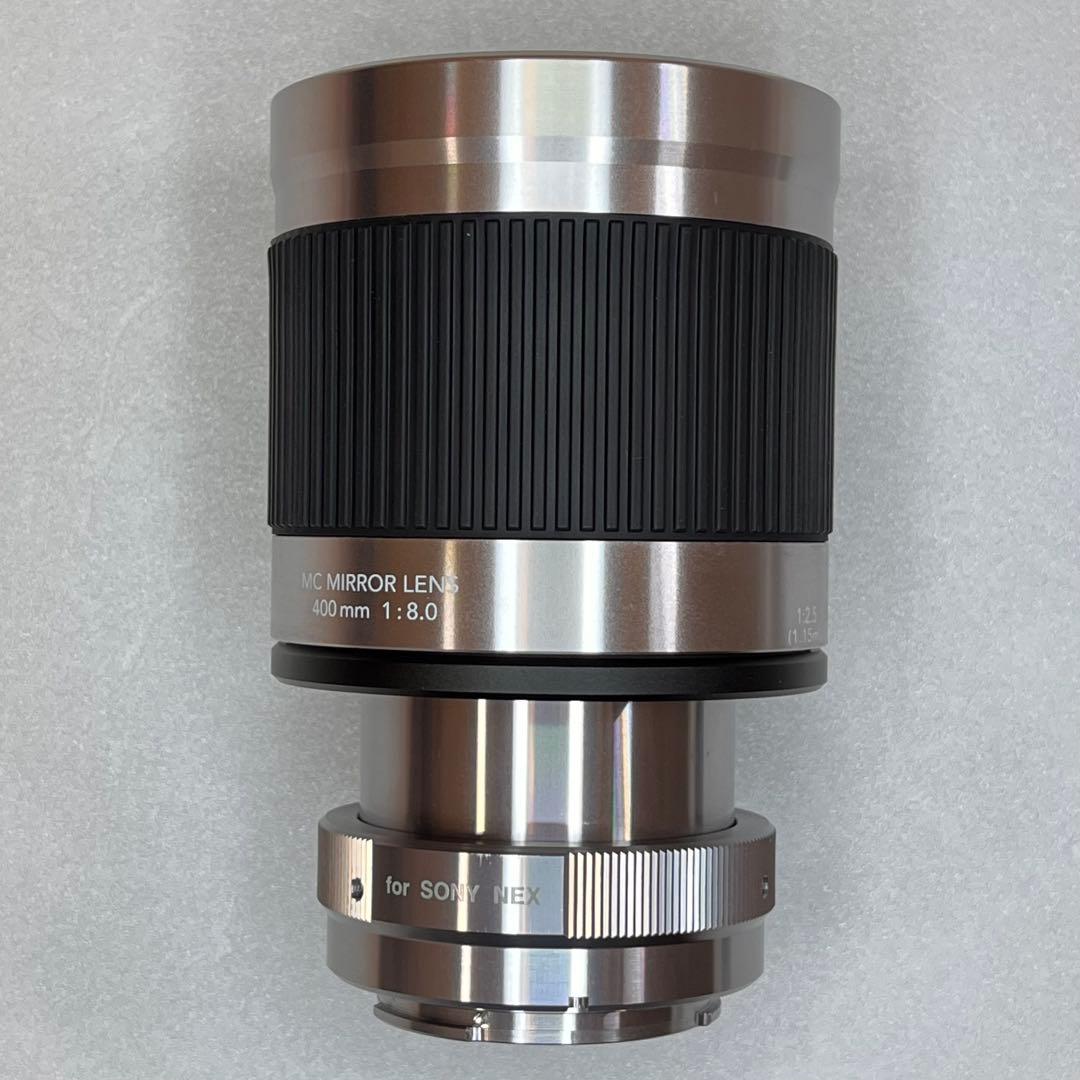 Kenkoミラーレンズ400mmF8 for SONY NEX（メタルフード付）