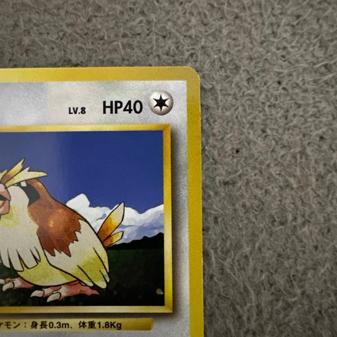 ポケモンカード 旧裏 初版 ポッポ LV.8 HP40