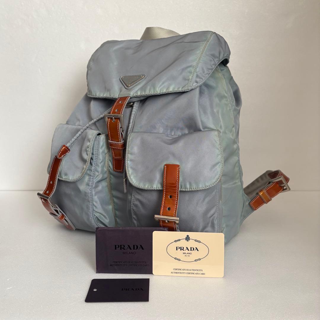 バッグ 2000s prada archive nylon ruck backpack