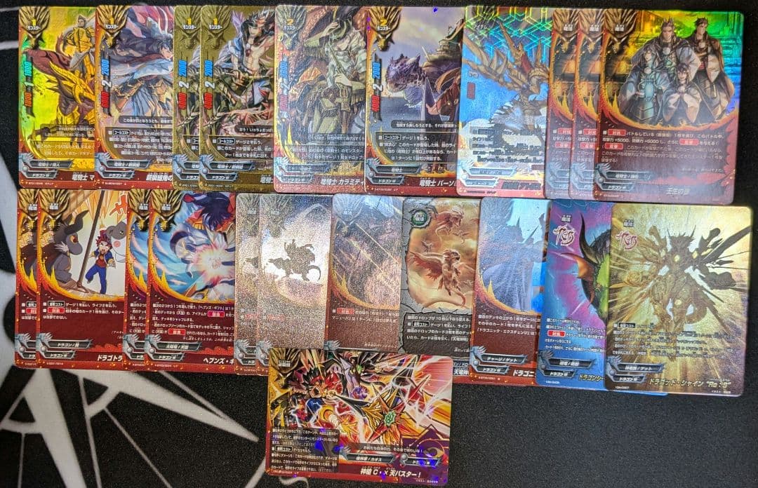 竜騎士 新撰組　デッキ＋パーツ　バディファイト