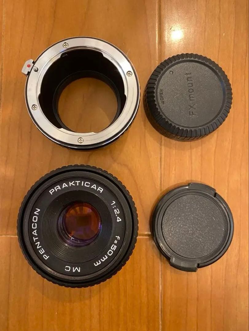 PENTACON PRAKTICAR 50mm f2.4レンズ