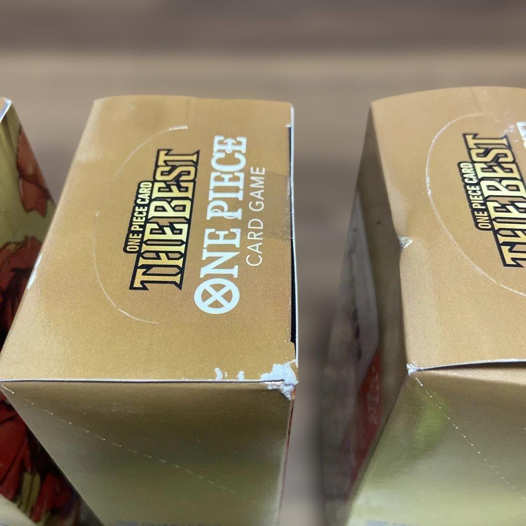 THE BEST ONE PIECE CARD GAME 4個セット 未開封