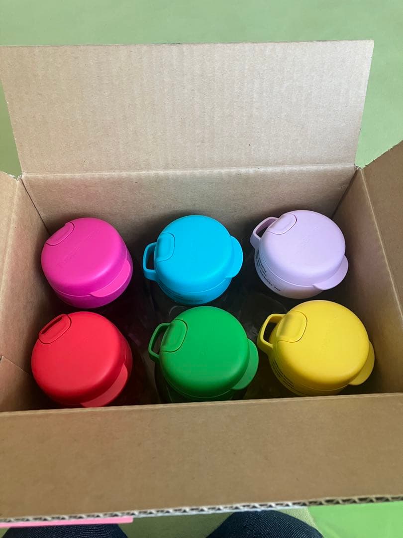 タッパーウェア　6個セット＋エコボトルおまとめ