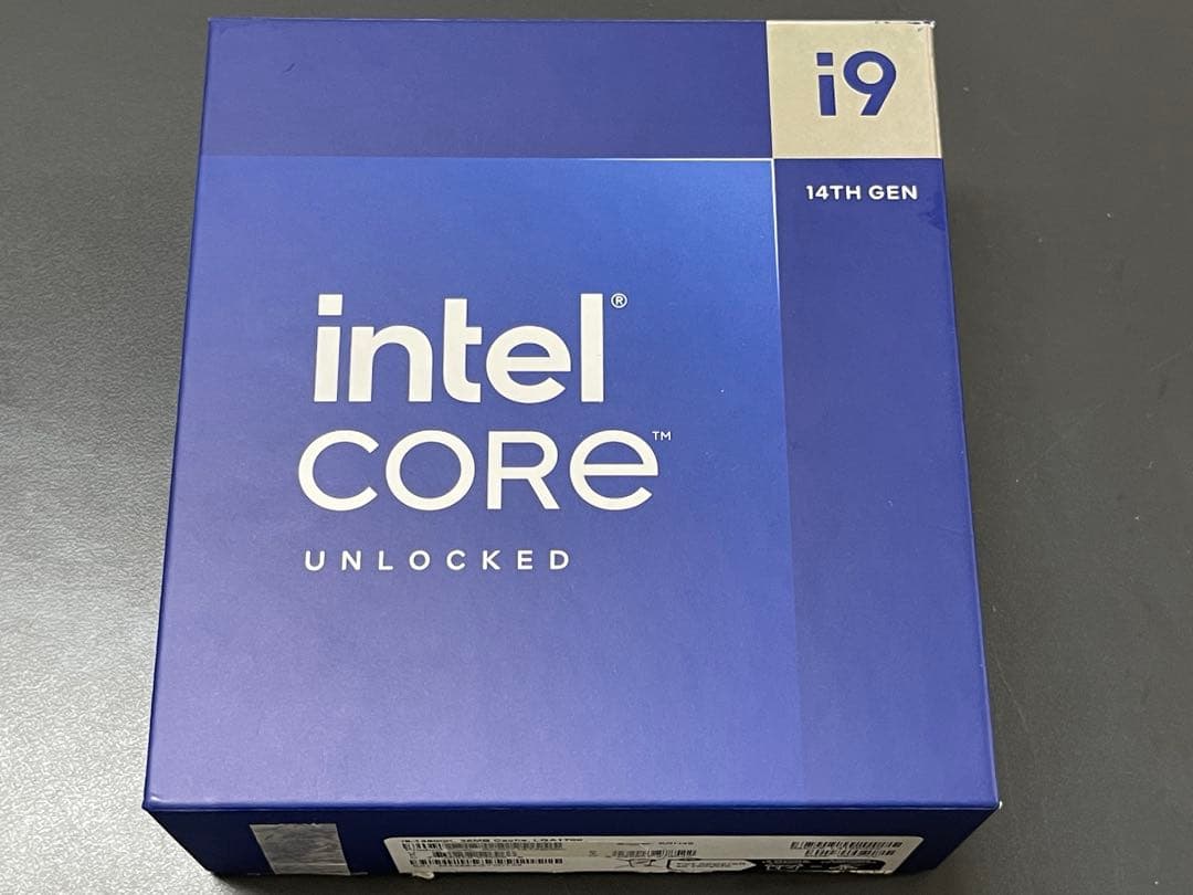 intel Core i9-14900KF 清掃済※14900Kの箱に入ってます