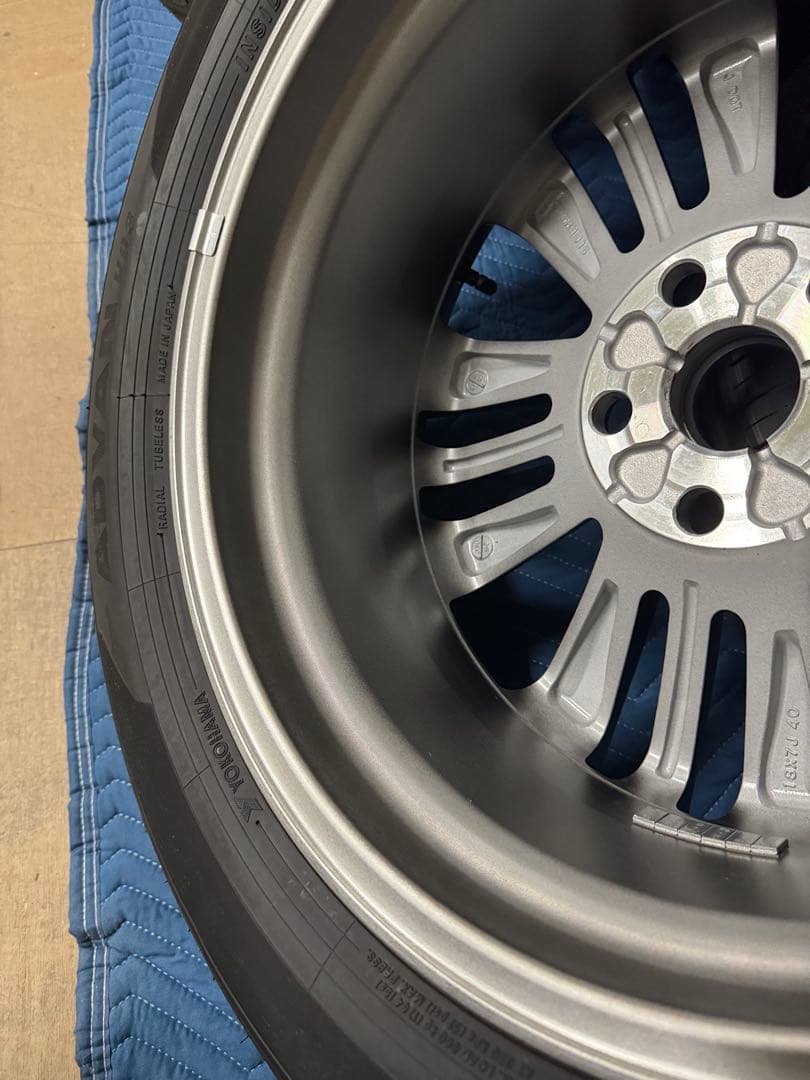 アルファード40純正18インチ ホイールセット