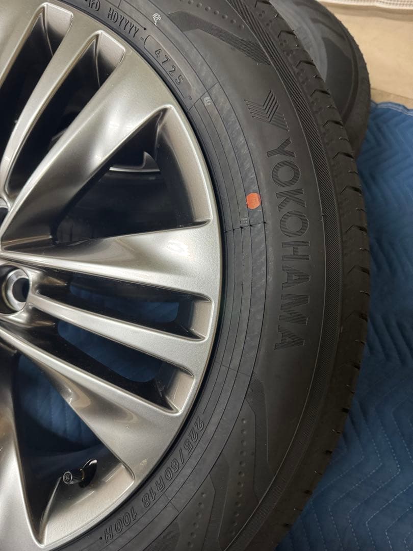 アルファード40純正18インチ ホイールセット