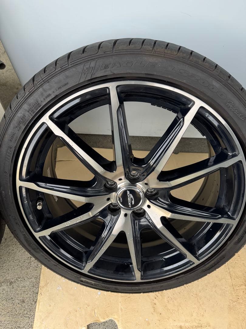 TOYOTAプリウス50K前期18インチ ホイールセット グットイヤーイーグル