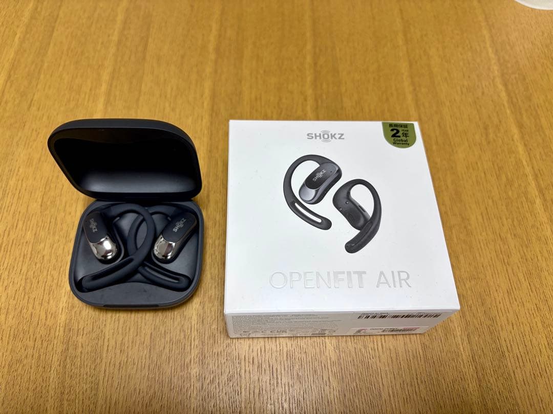 SHOKZ OPENFIT AIR ワイヤレスイヤホン