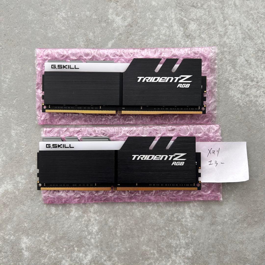 メモリー G.Skill Trident Z RGB 3200MHz DDR4 32GB
