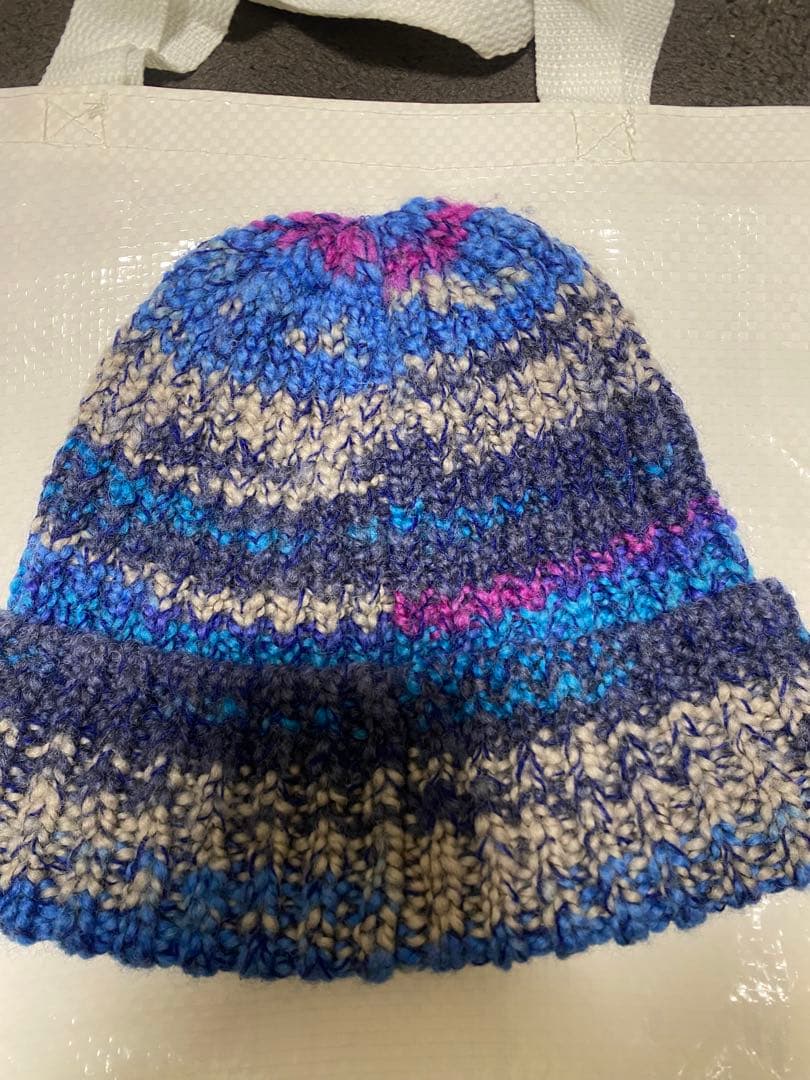 帽子 Supreme Space Dye Stripe Beanie \"Navy\"