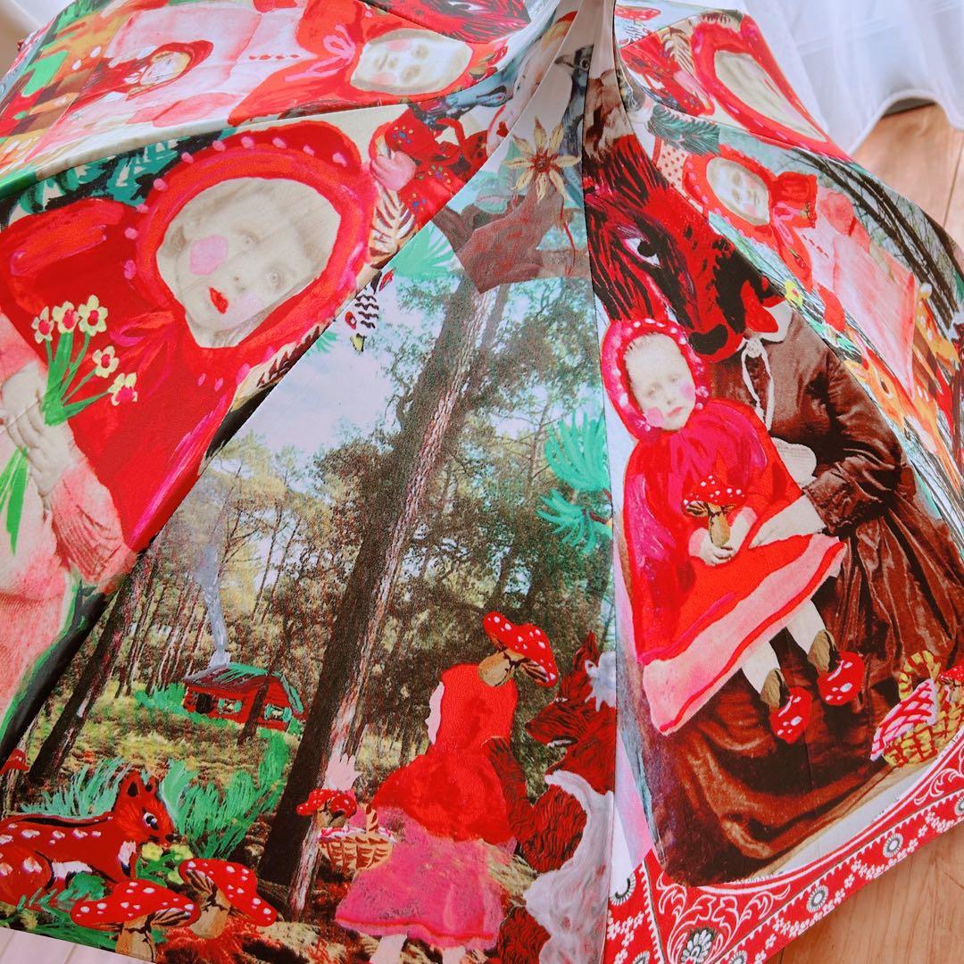 レア あちゃちゅむ ムチャチャ ahcahcum ナタリーレテ コラボ 傘 美品