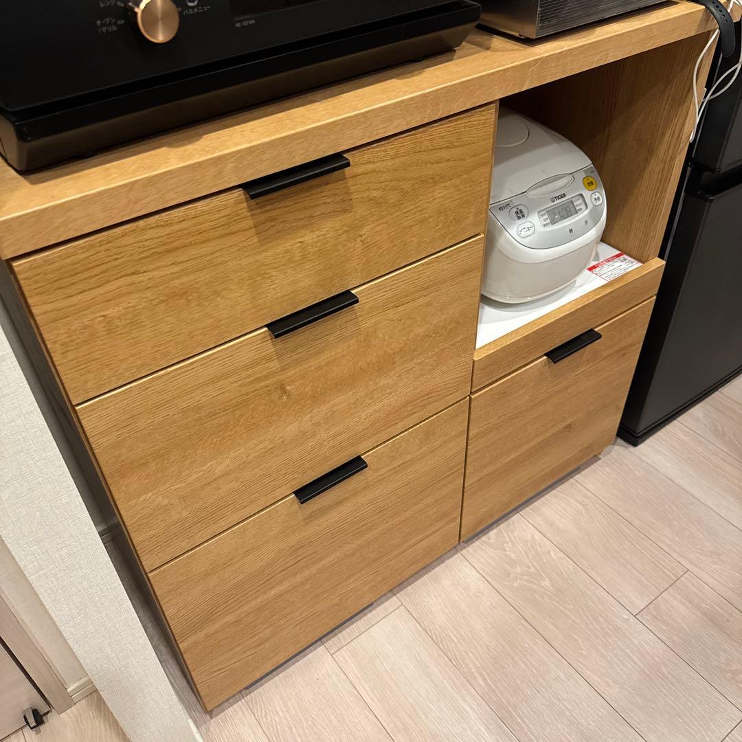 ニトリ　エトナ90　カップボード